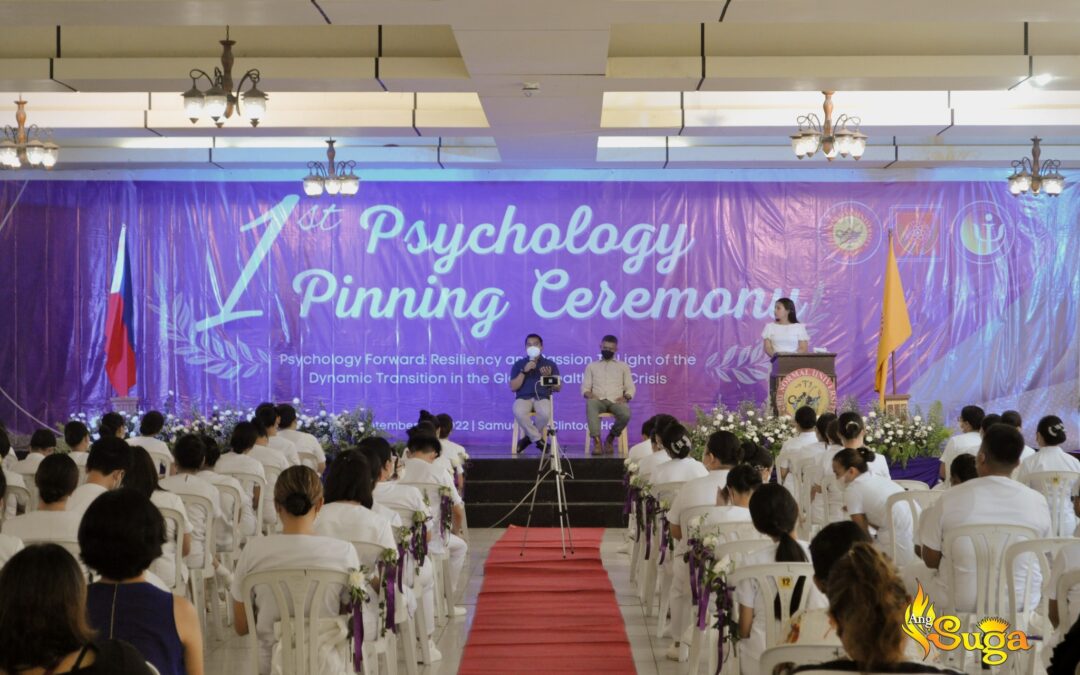 Birth of new tradition: Psychology Dept holds first-ever pinning ceremony