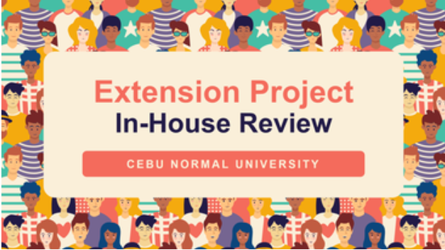 Strengthening Community linkages through Extension Project In-House Review