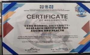 2ND PLACE AWARD on EXHIBIT BOOTH COMPETETION DURING THE 9TH CVCHRD