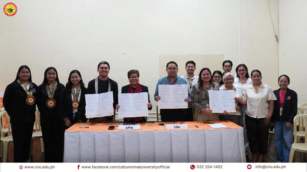 CNU, Cebu Province tourism ink pact for tourism dev’t plan