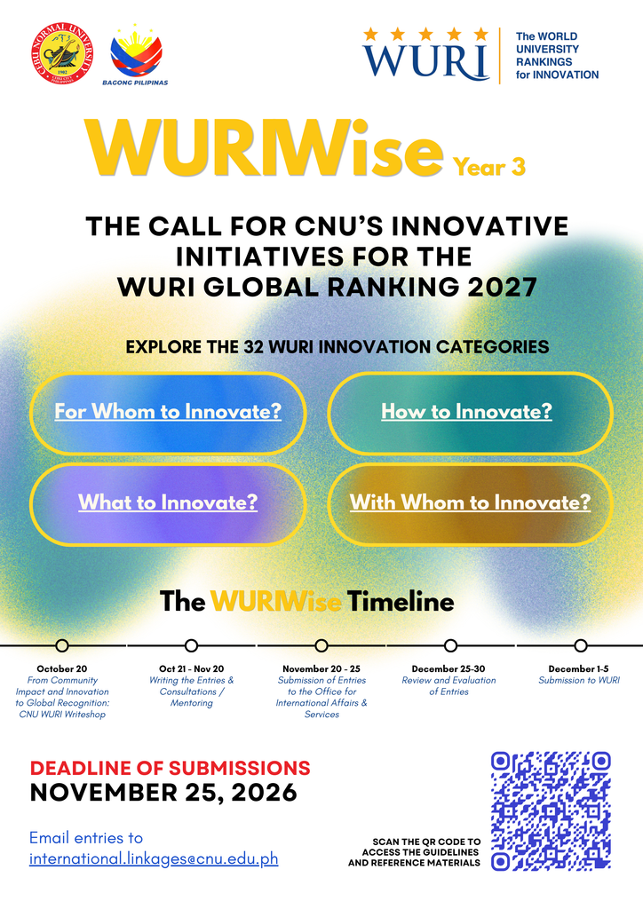 CNU launches WURIWise Year 3, calls for innovation entries for WURI 2027