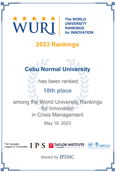 CM_10th place_Cebu Normal University